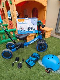 Triciclo 7in1 bicicletta bambino 1-5 anni 