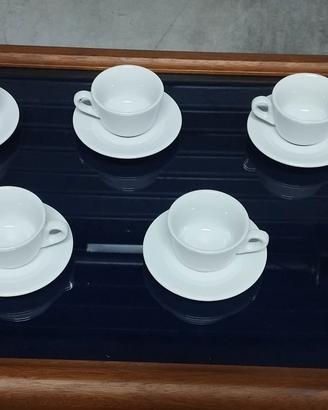 Set 6 Tazze Grandi da Tè Colazione