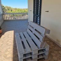 Panca in legno pallet