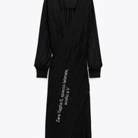 Zara vestito elegante nero tg. S