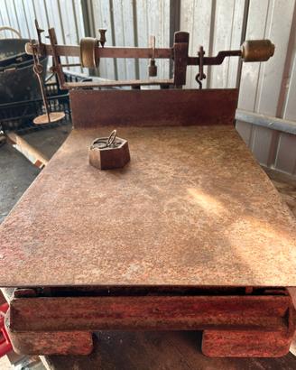 Bascula anni 60 con peso