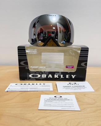 Maschera Snowboard Oakley Flight Deck