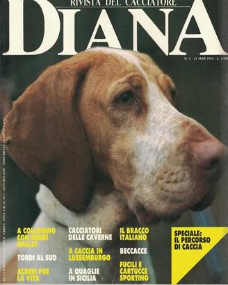 DIANA – Rivista del Cacciatore n.6 – 21 Marzo 1991