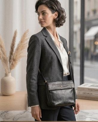 Borsa Madras originale in nappa con dusty bag 