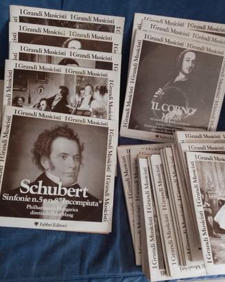 Dischi vinile Grandi Musicisti Fabbri Editore