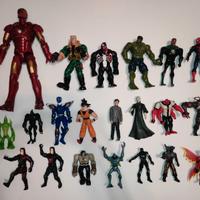 Lotto giochi personaggi Marvel Dc Comics