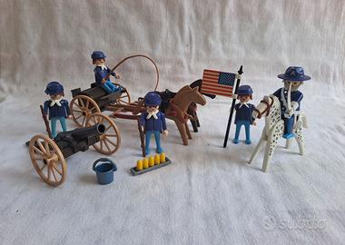 playmobil 3306 generale sargente 3729 artiglieria