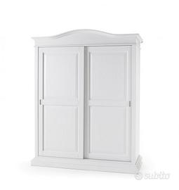 Armadio due ante scorrevoli capello curvo