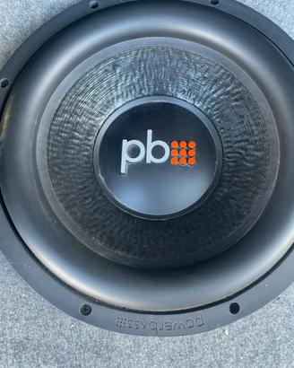 Subwoofer PowerBass 750+ Amplificatore 1000w sony