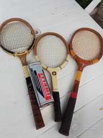 Racchette da tennis in legno
