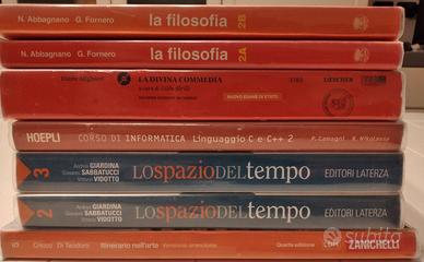 Vari Libri Scolastici Scuole Superiori