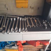 Chiavi assortite da officina 