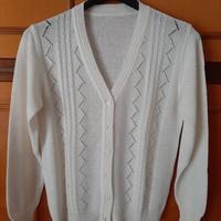 cardigan donna bianco