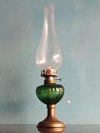 Elegante lampada a olio stile Retro/Antico 