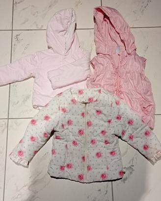 Giacche bambina 6 e 12 mesi
