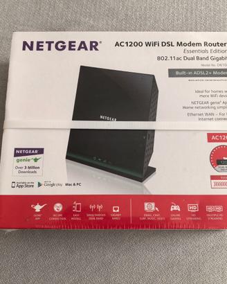 Modem Router WiFi Netgear AC1200 Dual Band Gigabit