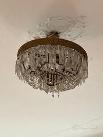 ANTICO LAMPADARIO A GOCCIA
