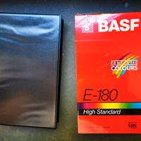 VHS BASF 180minuti  alta definizione