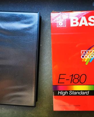 VHS BASF 180minuti  alta definizione
