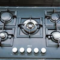 piano cottura nero Elleci 