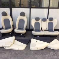 Sedili Lancia Musa 2005 bianco panna/grigio chiaro