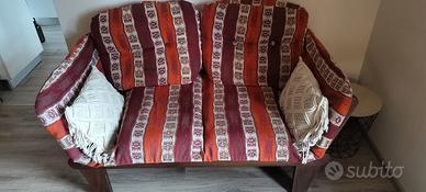 Divano letto in legno