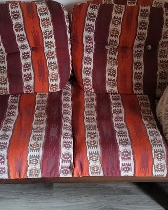 Divano letto in legno