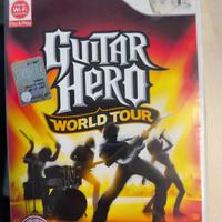 gioco wii guitar hero world tour