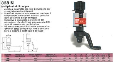 Moltiplicatore di coppia usag 828 n