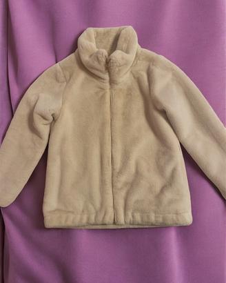 Giubbino in pelliccia sintetica misura 12 anni