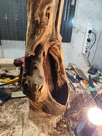 lampade artigianali in legno