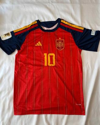 Maglia della Spagna di Lamine Yamal N 10