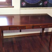 tavolo e tavolino antico in legno massello