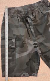 Pantaloncini Hks, col. Grigio/Nero, Tg . Xs