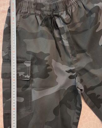 Pantaloncini Hks, col. Grigio/Nero, Tg . Xs