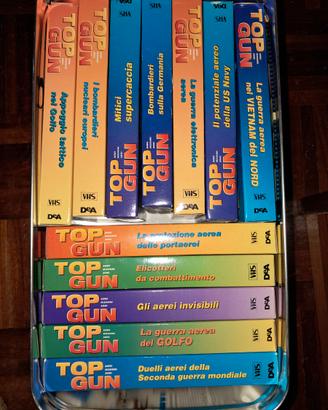 Top gun raccolta cassette VHS