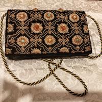 BORSA KANE M ORIGINALE RICAMATA VINTAGE ELEGANTE