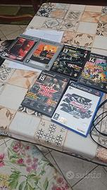 PS2 slim con vari giochi e cavi  originali Sony
