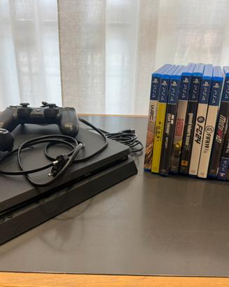 Play Station 4 Ps4 Slim + 2 controller  e Giochi
