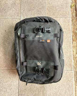 Borsa moto Kriega US 20 - con accessori fissaggio