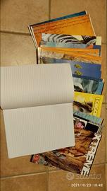 Set di quaderni scuola: 17 a righe e 2 a quadretti