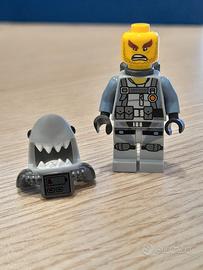lego minifigure esercito squali bianchi