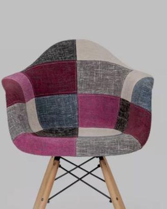 Poltrona Tessuto Patchwork