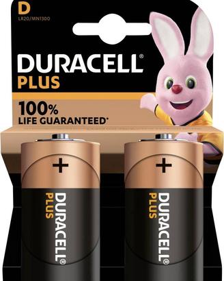 Batterie Duracell Plus tipo D