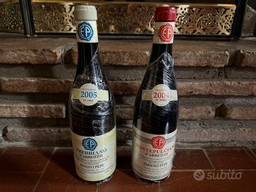 Emidio Pepe Montepulciano 2004 e trebbiano 2005