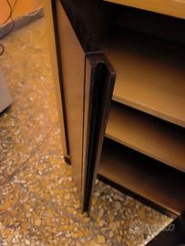 mobile artigianale Rovere sbiancato e wenge 