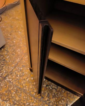 mobile artigianale Rovere sbiancato e wenge 