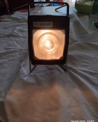 Lampada vintage emergenza Velamp 