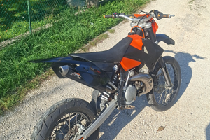 Ktm exc 250 2t targato 2005