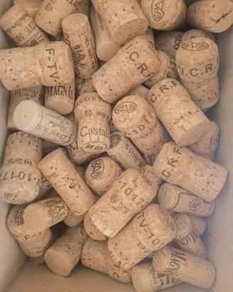 tappi sughero 100 pezzi 
